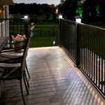 static caravan decking lights